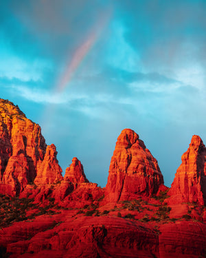 RAINBOW ROCK - PHOTO PRINT